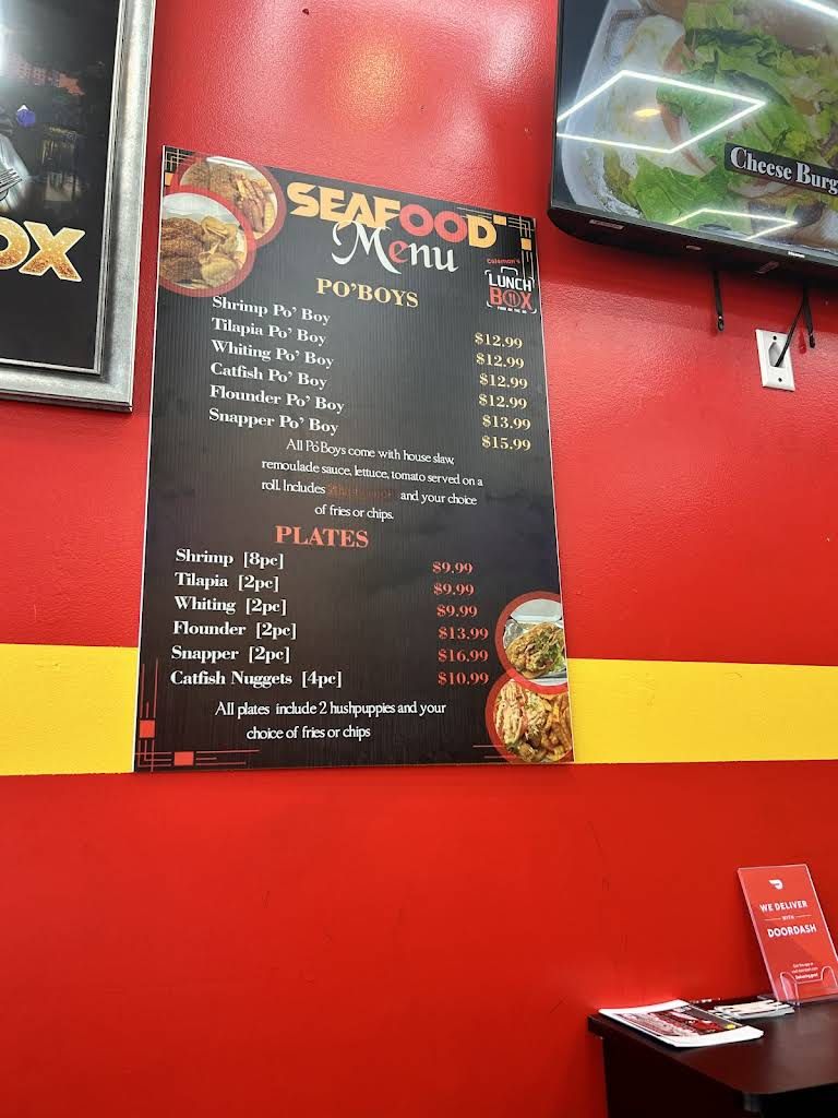 Coleman's Lunch Box Menu 5